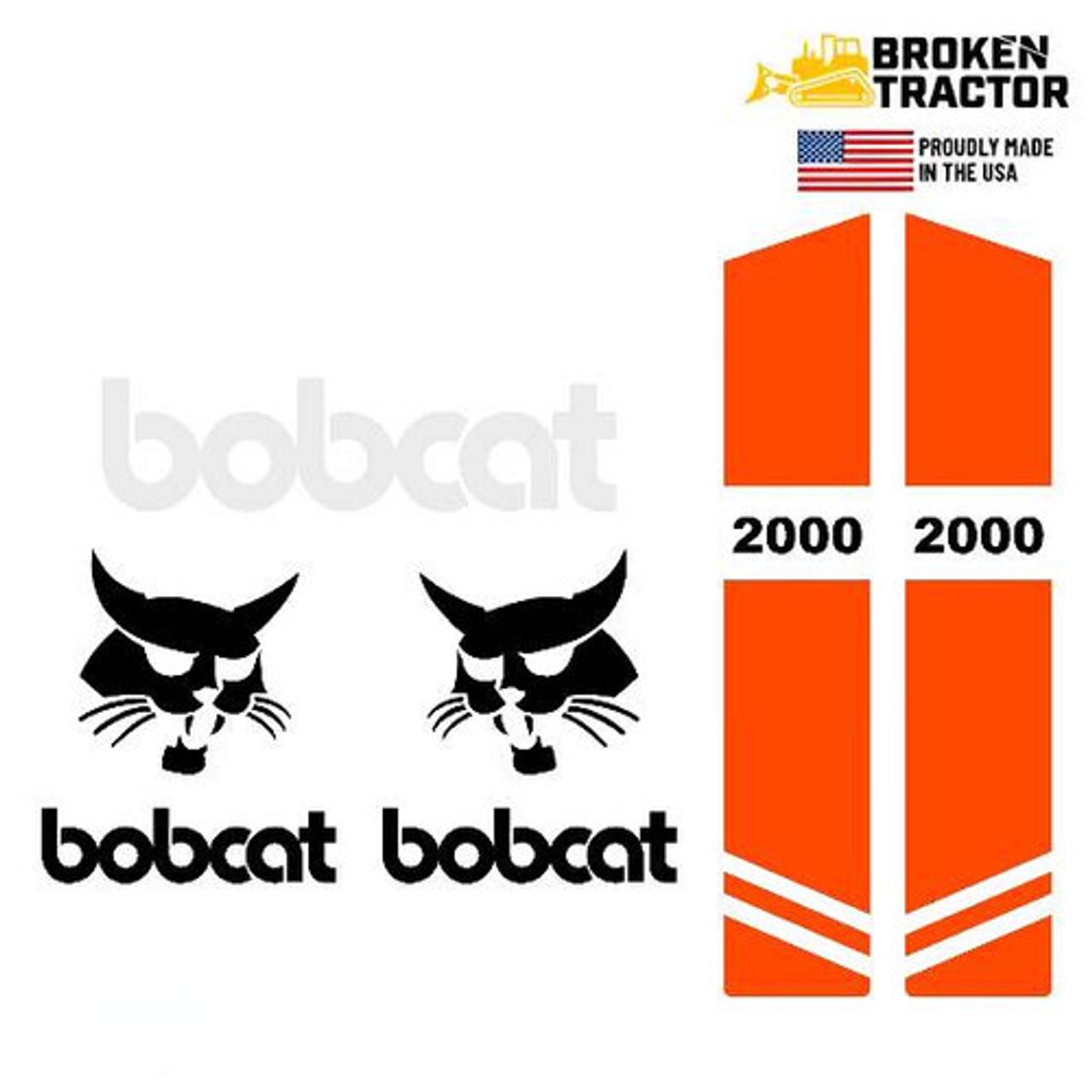 Bobcat Skid Steer Decal Sets