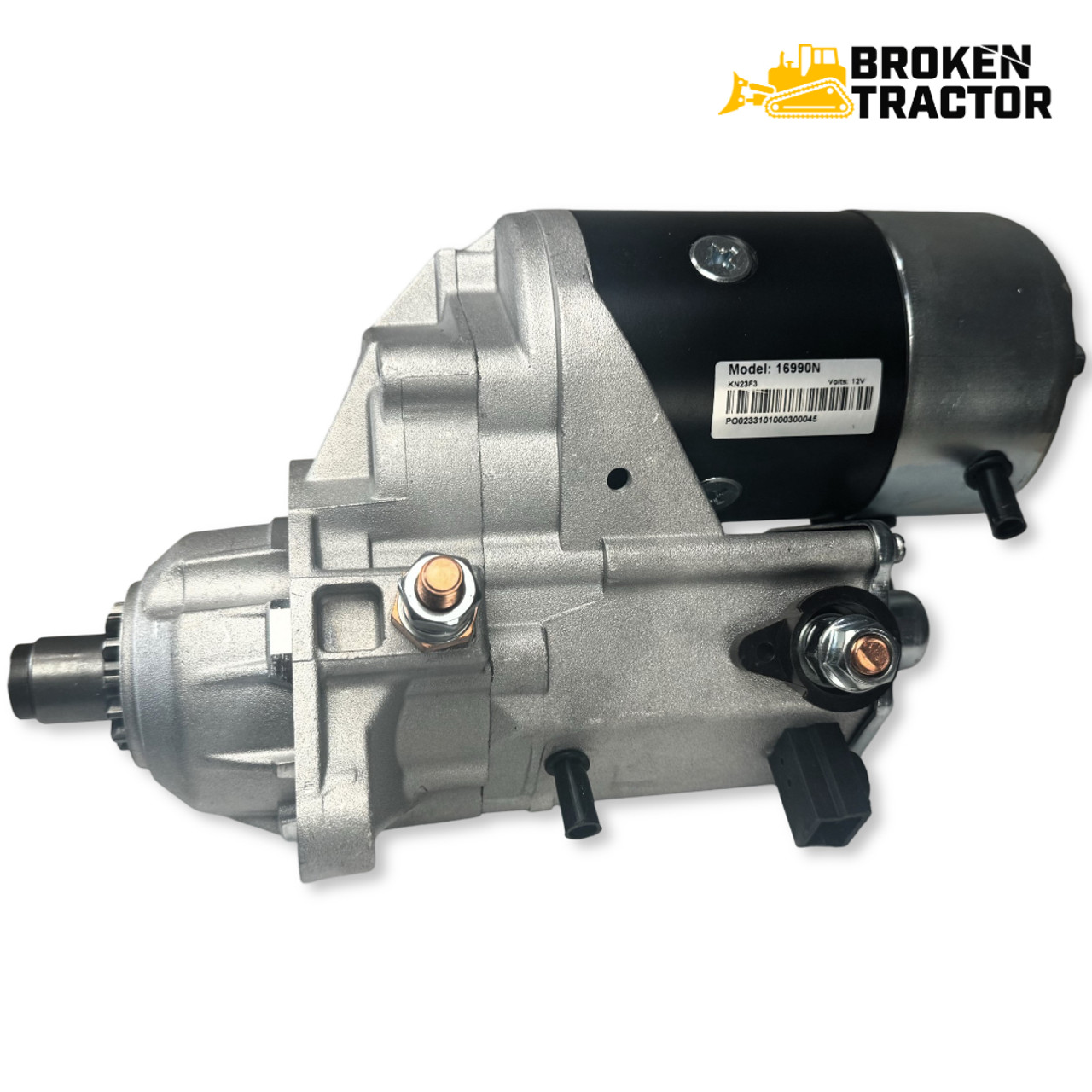 Case Dozer Starter and Alternator