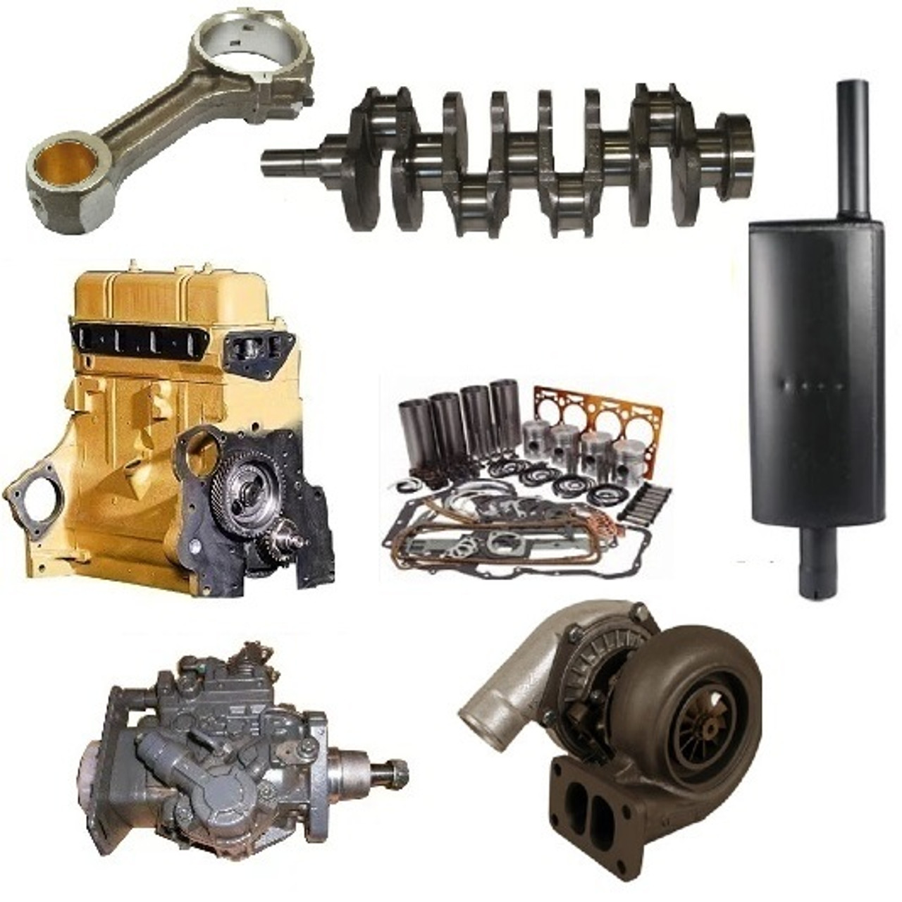 John Deere Dozer Engine and Fuel System