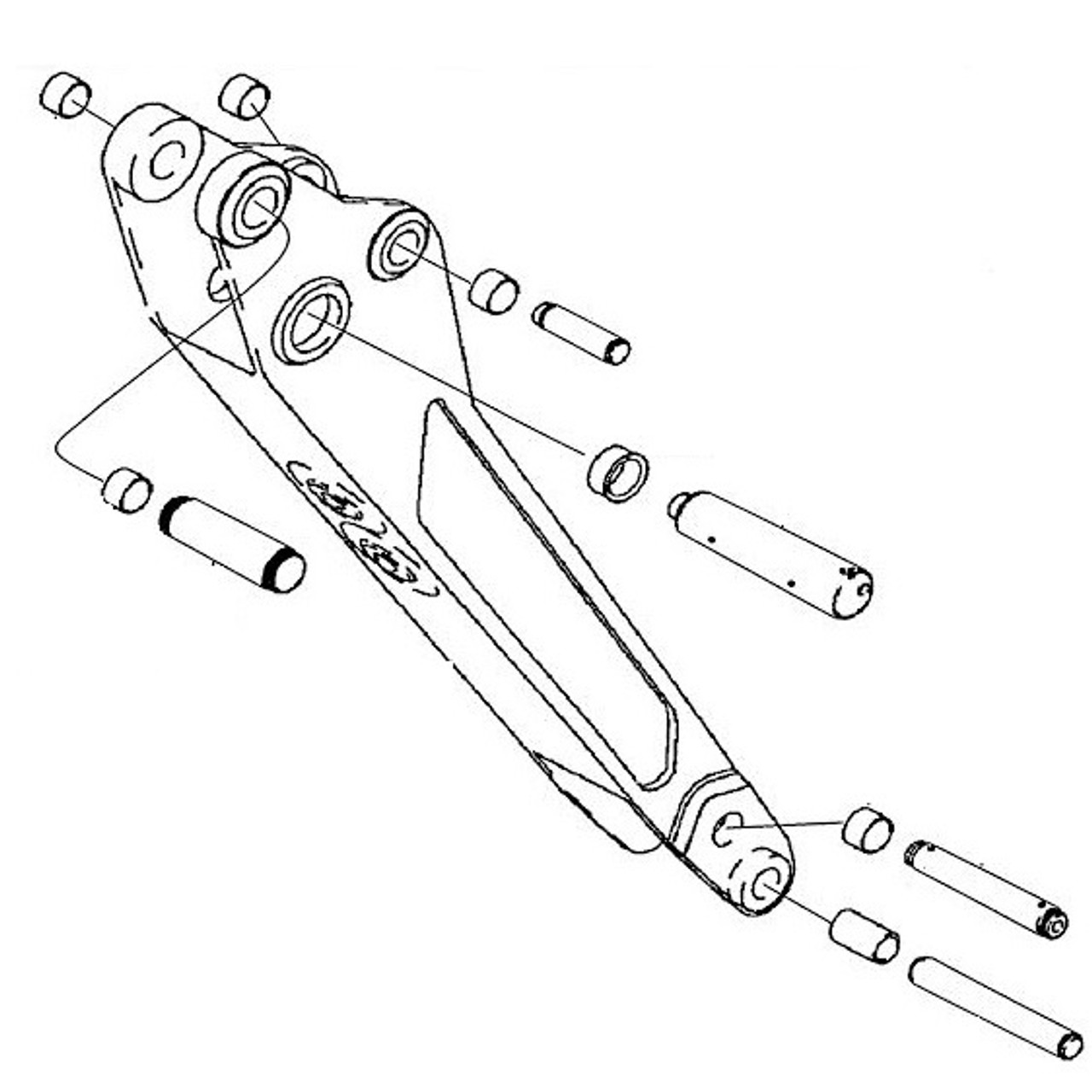 Dipper Arm Parts