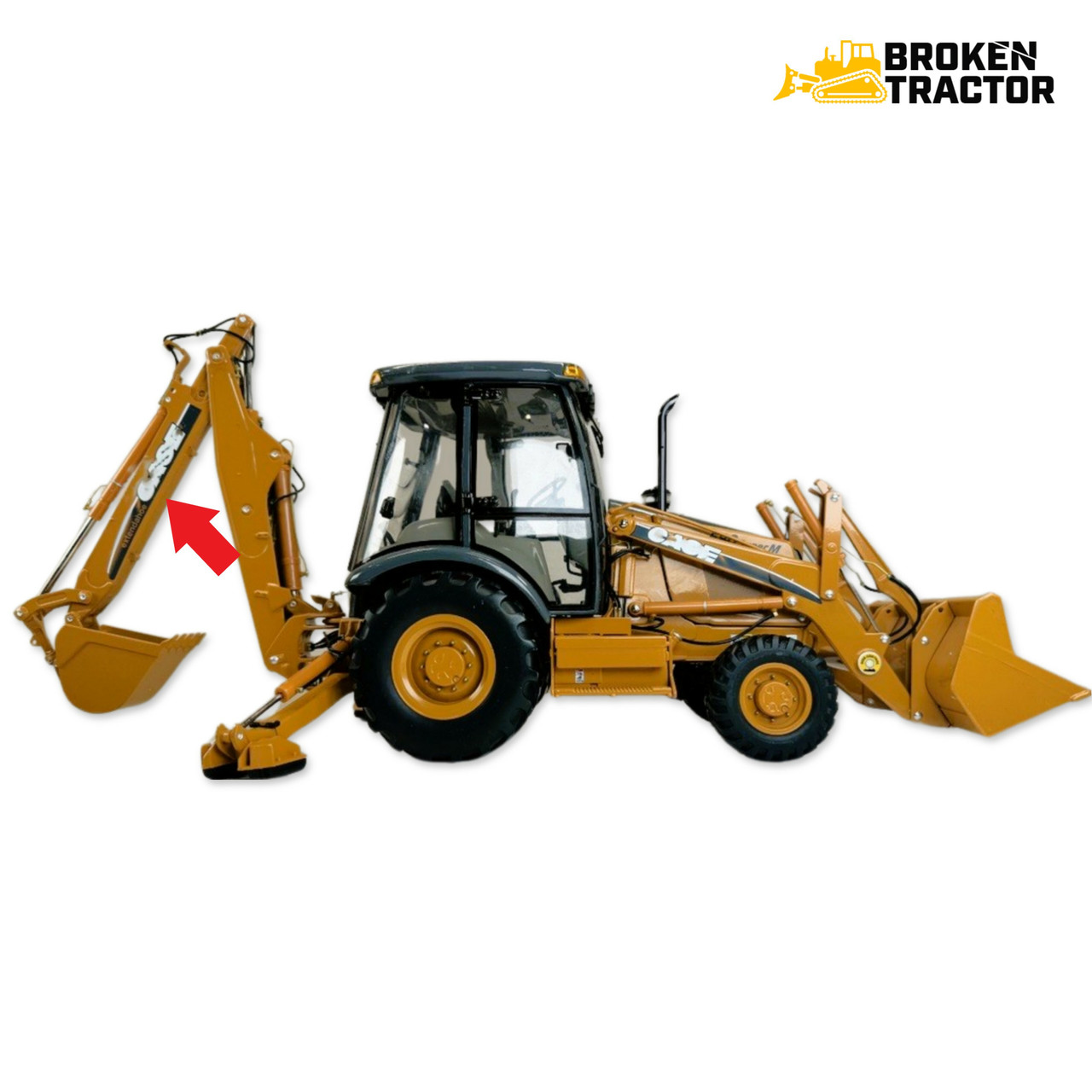 Case Backhoe Extendahoe Cylinder