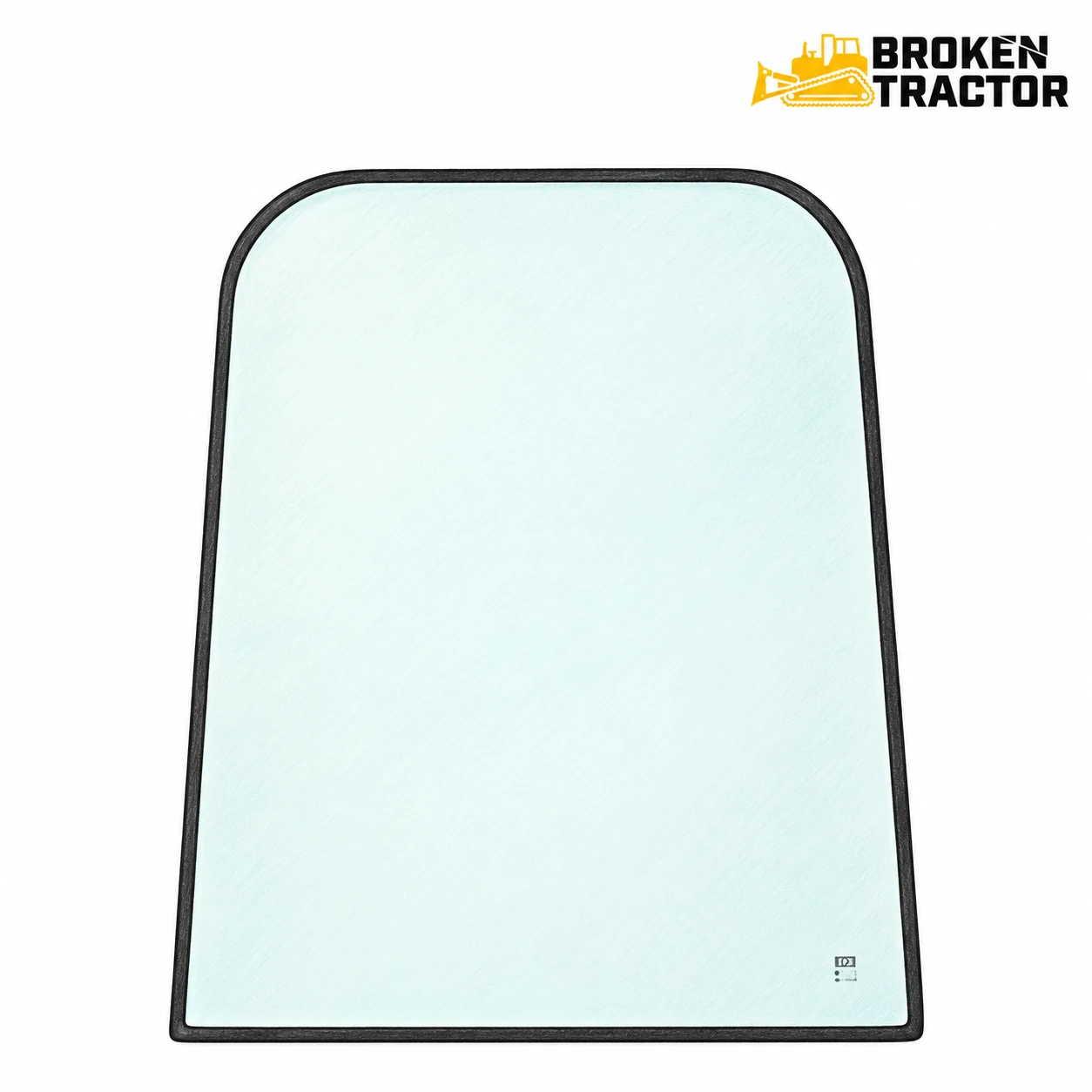 Case Excavator Cab Glass