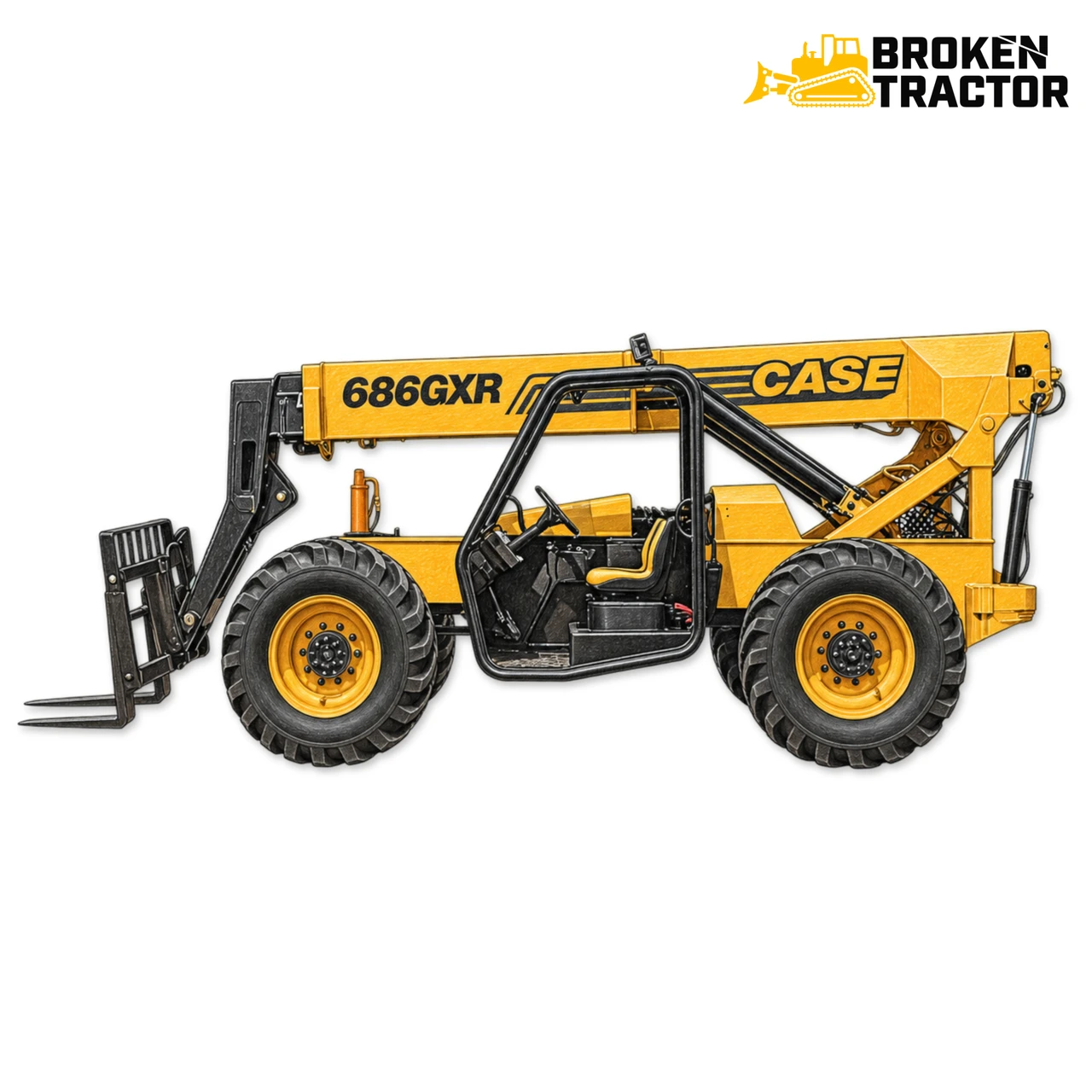 Case Telehandler Parts