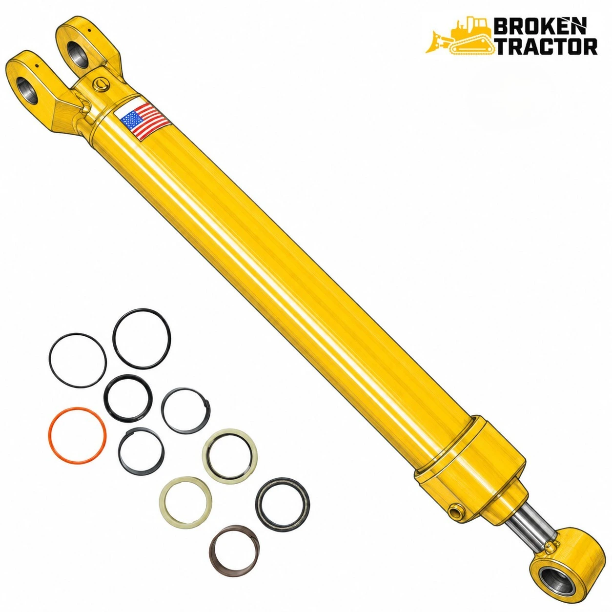 JD Backhoe Hydraulic Cylinders & Kits
