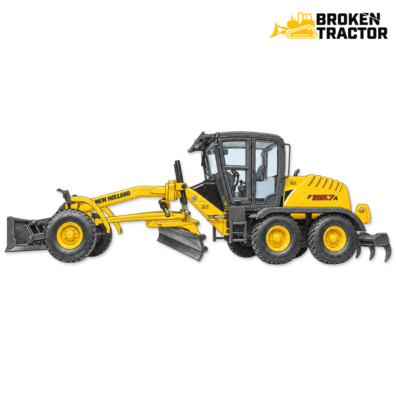 New Holland Motor Grader Parts
