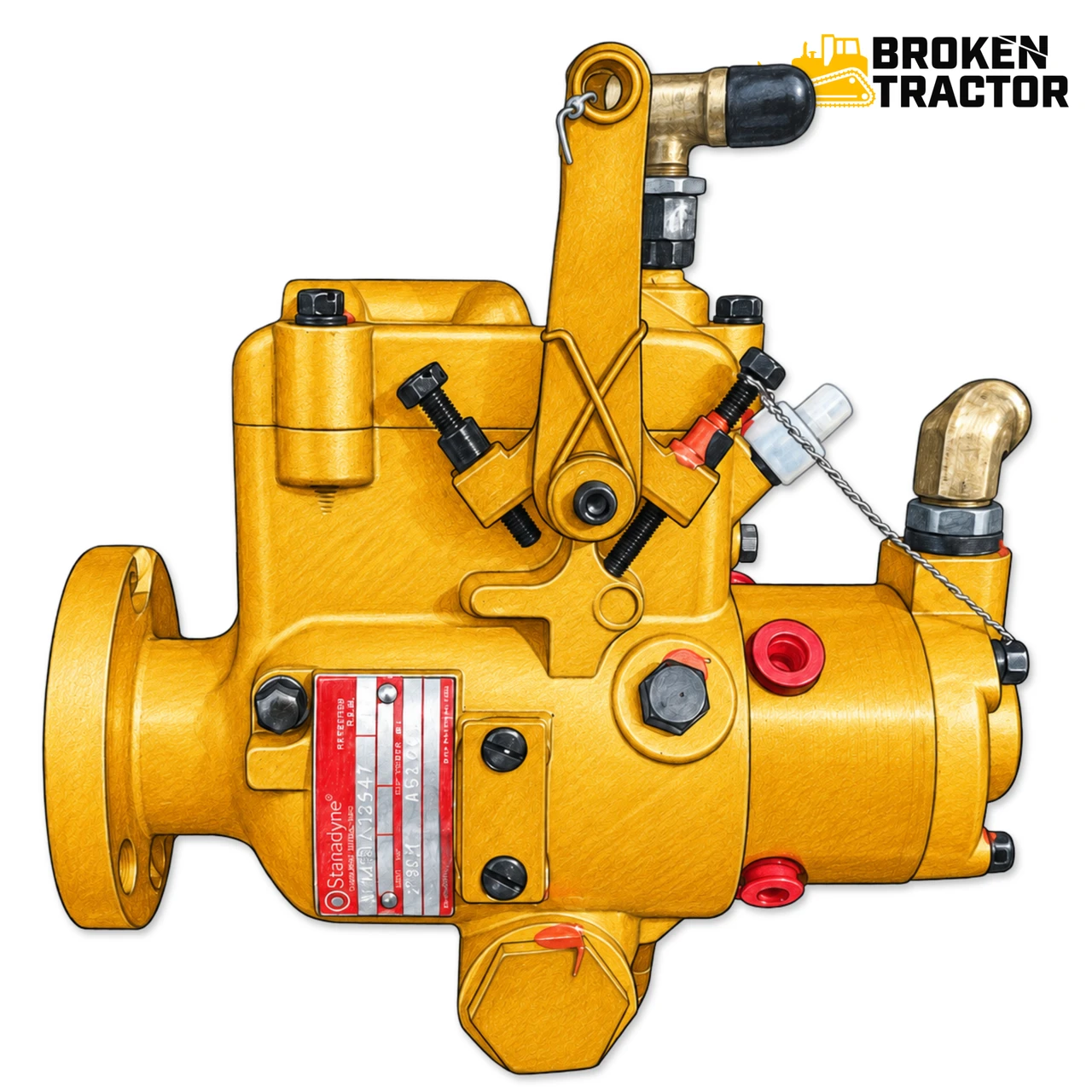 Case Backhoe Fuel System