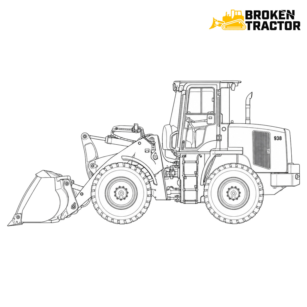 Cat 938 Series Wheel Loader Cylinders