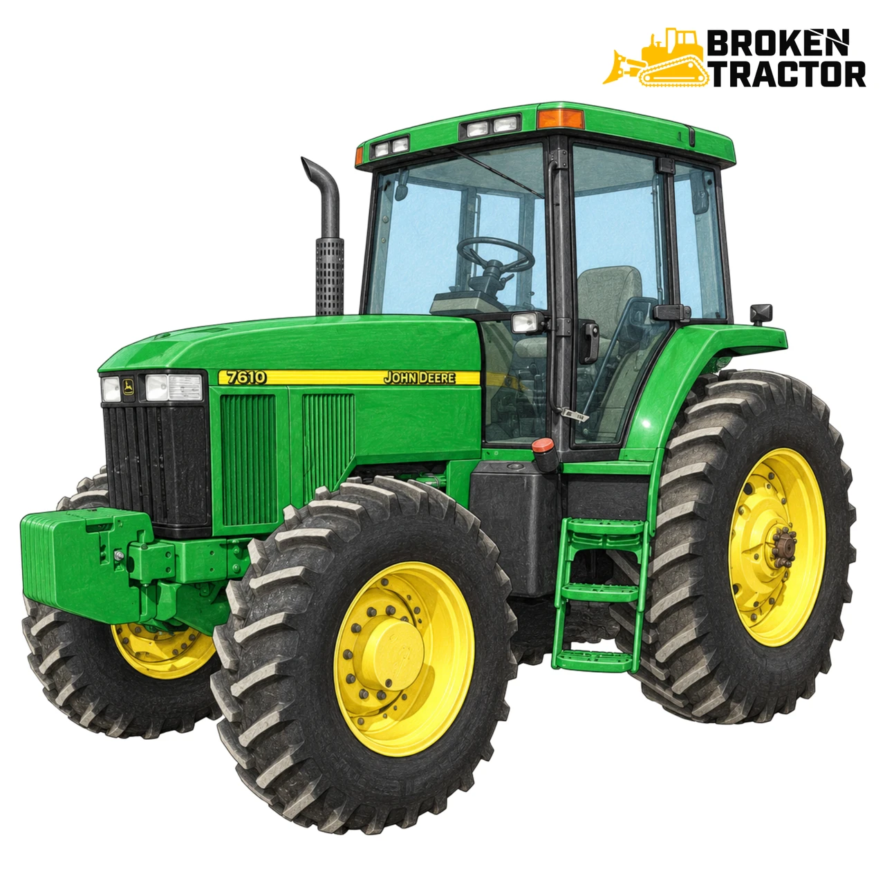 JD Tractor Glass 7200-7810 Series