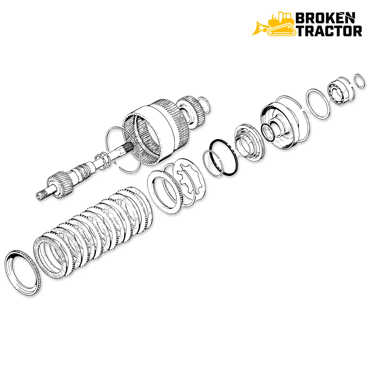John Deere Backhoe Forward Clutch