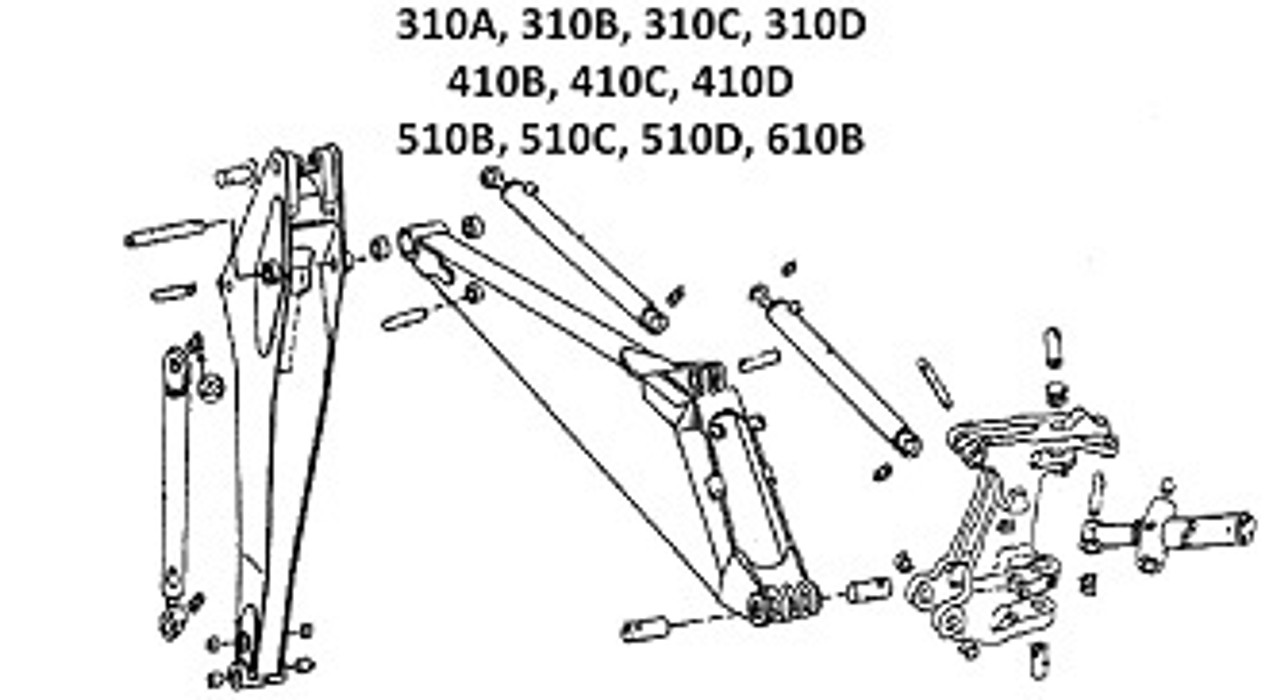 John Deere 310 Backhoe Hydraulic Schematics