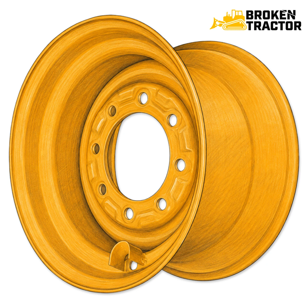 Case Backhoe Wheels & Rims