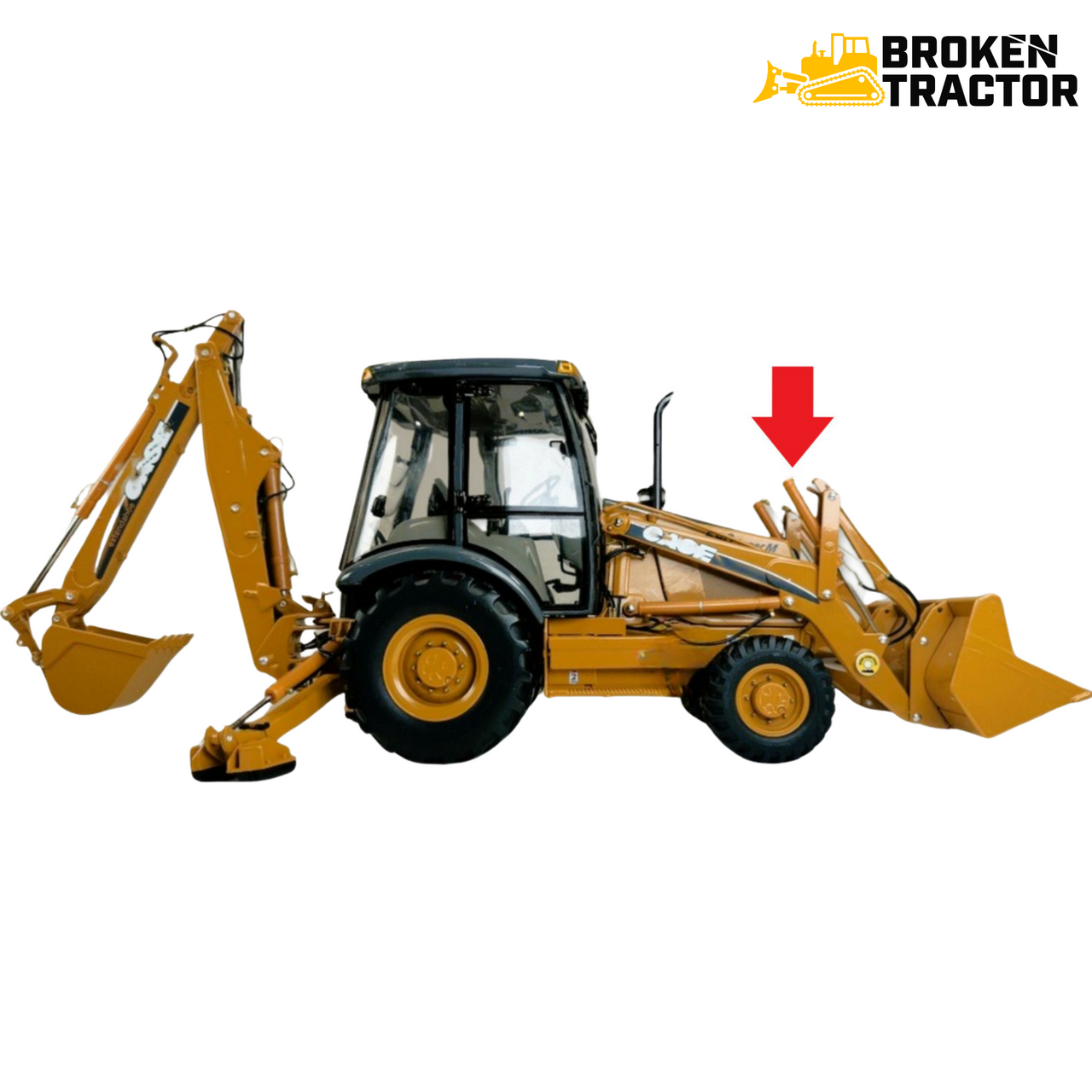 Case Loader Bucket Tilt Cylinder