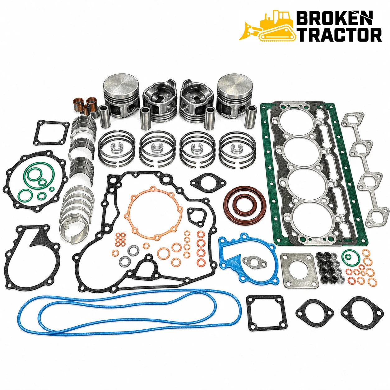 Kubota Mini Excavator Engine Parts