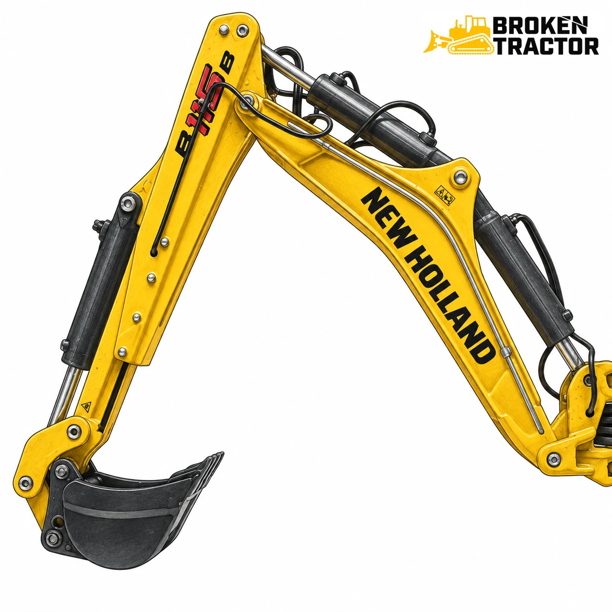 Ford NH Rear Backhoe & Front Loader