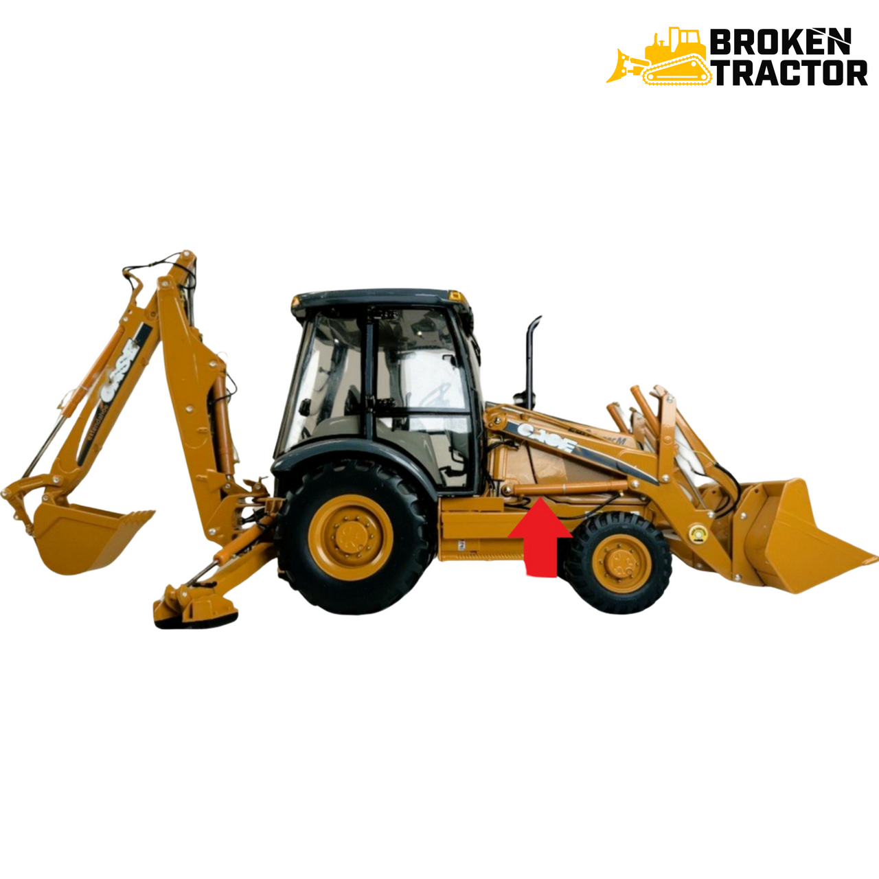Case Backhoe Loader Lift Cylinder