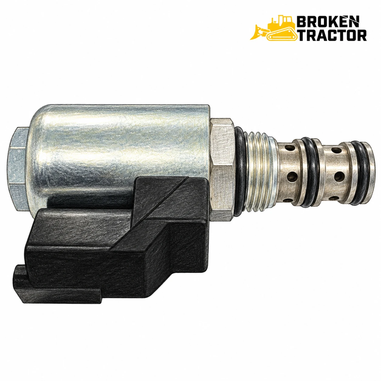Case Trencher Transmission Solenoids & Valves