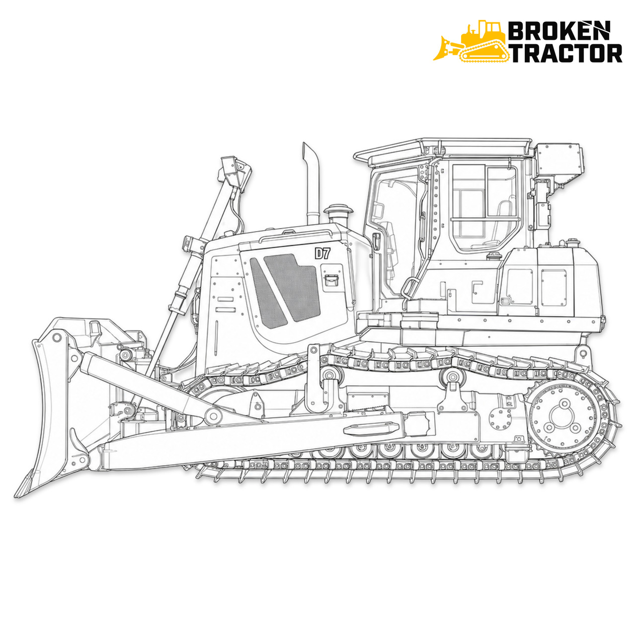 Cat D7 Series Dozer Hydraulic Cylinders