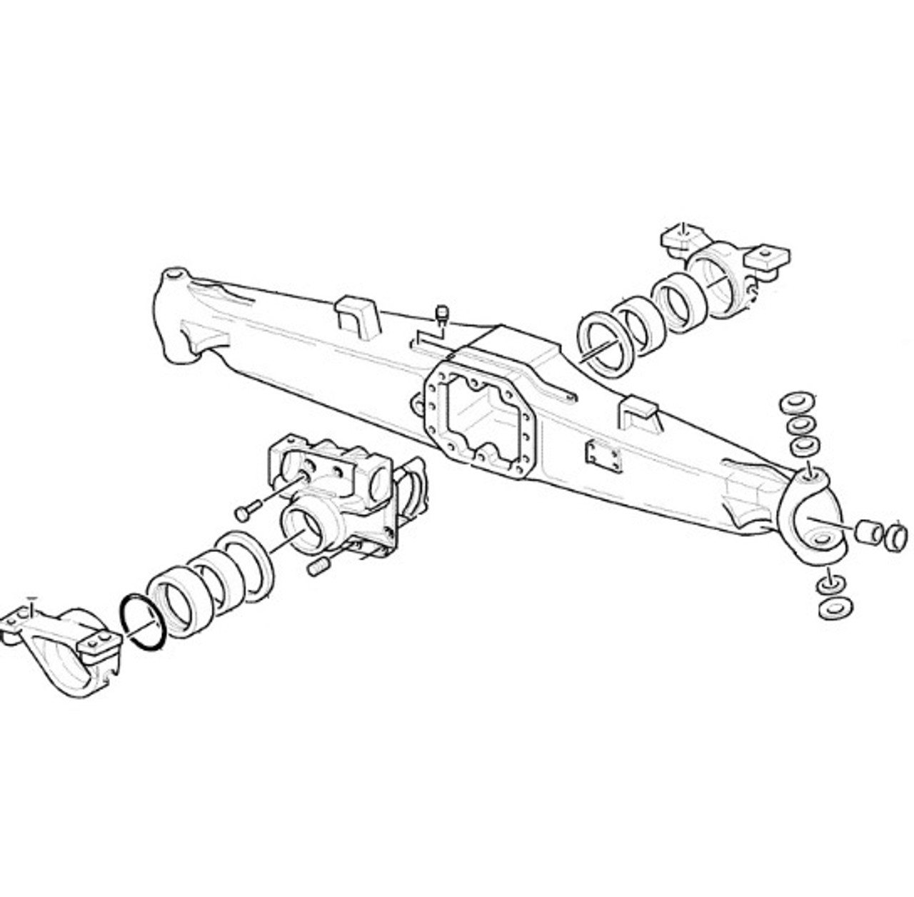 Front Axle Housing (4WD)