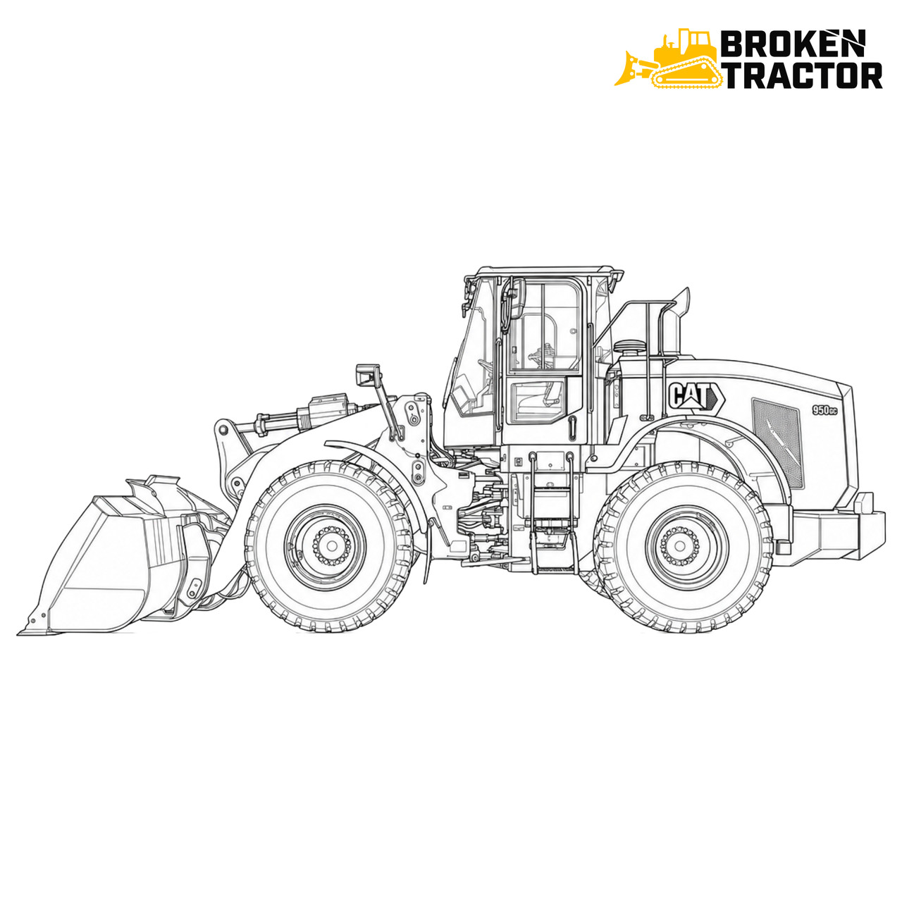Cat 950 & 962 Series Wheel Loader Cylinders