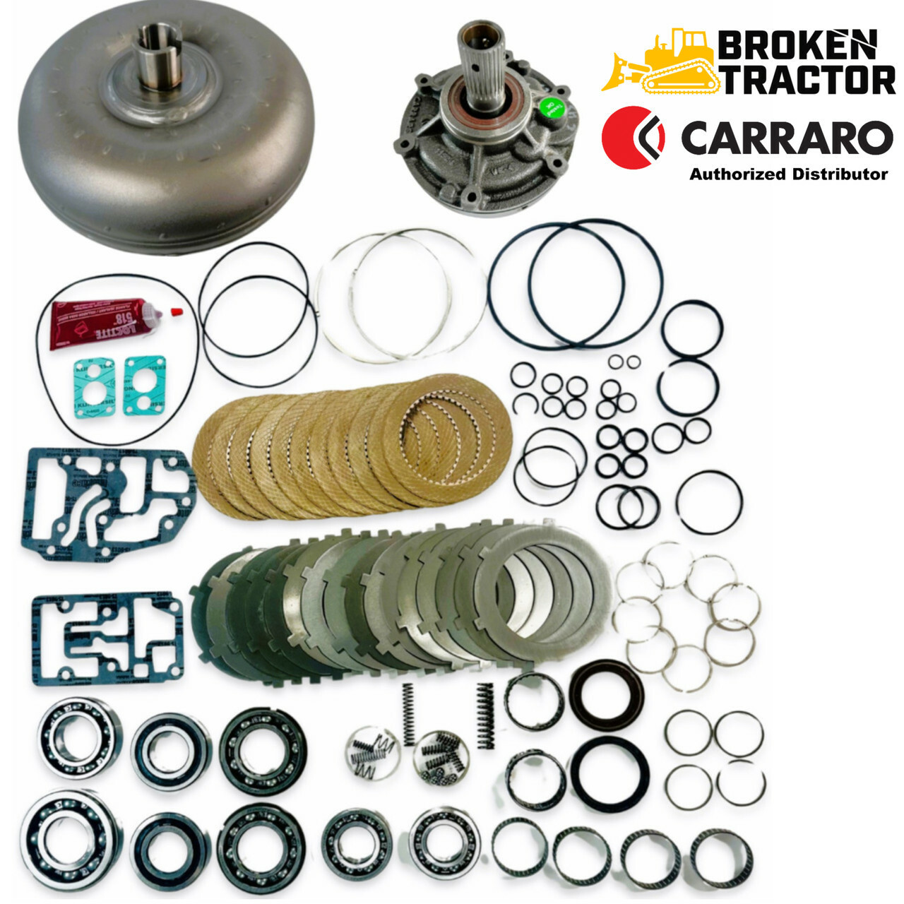 Transmission Parts (Carraro) (580L, SL, M, SM)