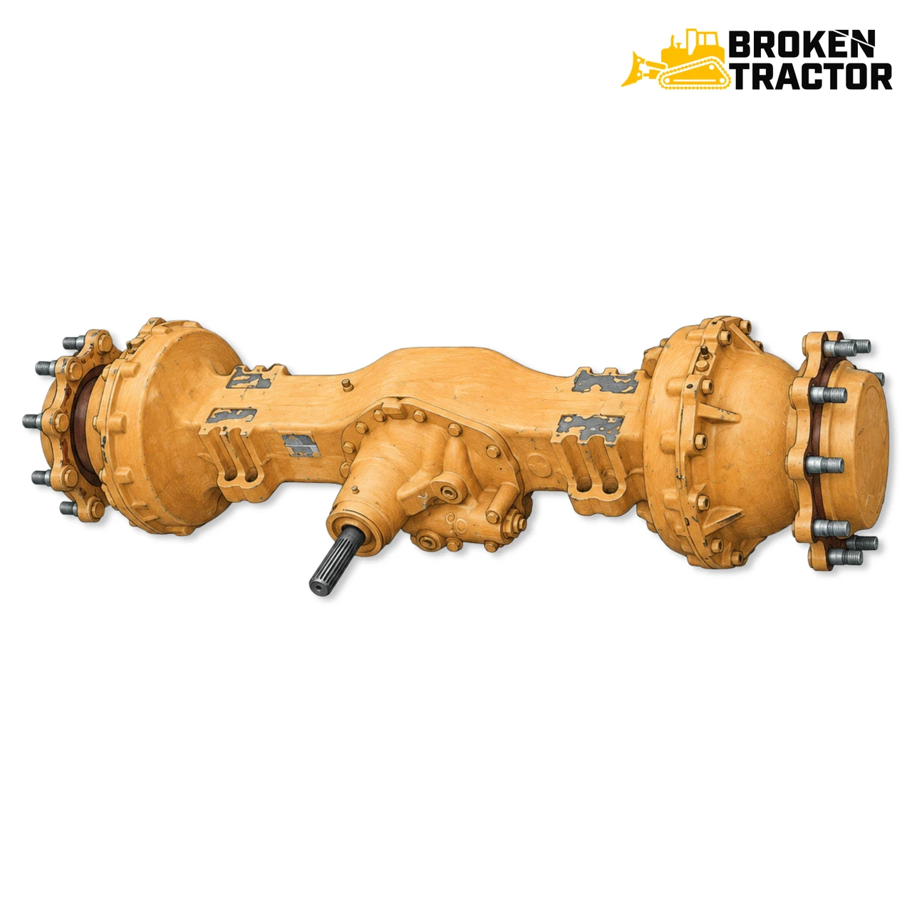 Case 580N, 580SN, 590SN Rear Axle Parts