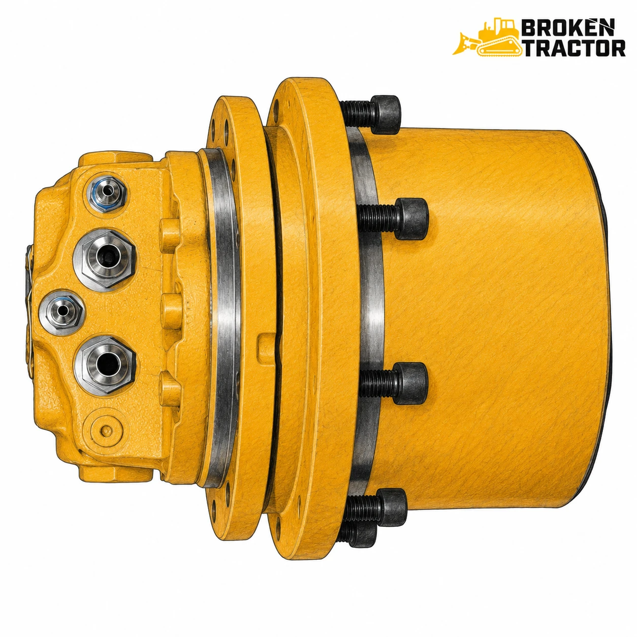 Case Excavator Final Drive & Drive Motor
