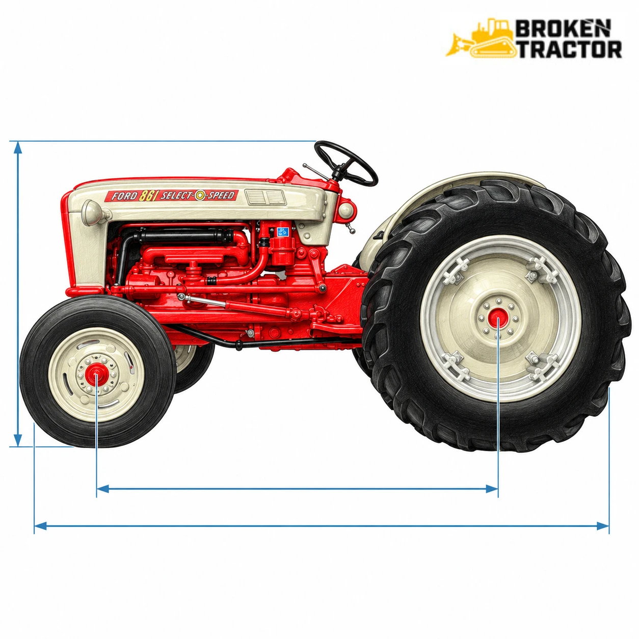 Ford Early Tractor Specs