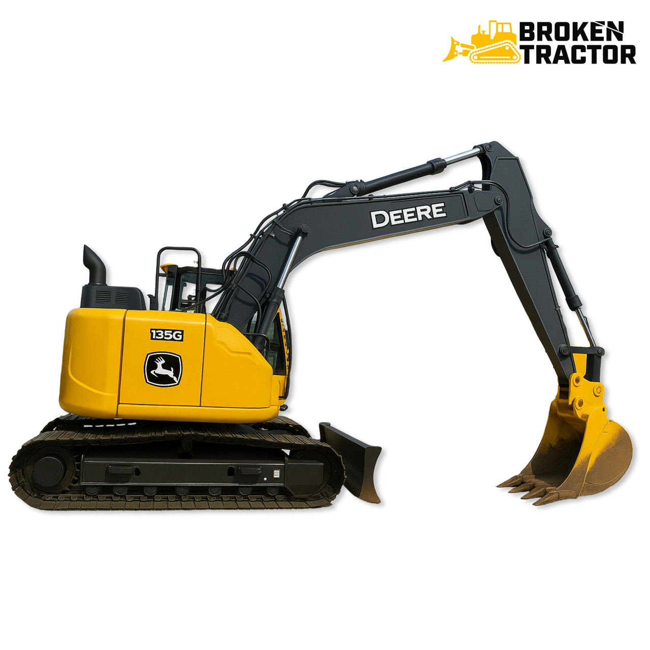 Deere 120C, 120D, 130G, 135C RTS, 135D, 135G