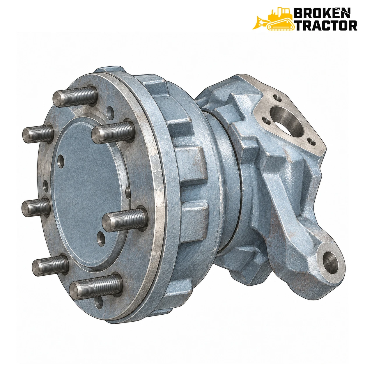 New Holland Flat-Cover Style Planetary Hub (4WD)