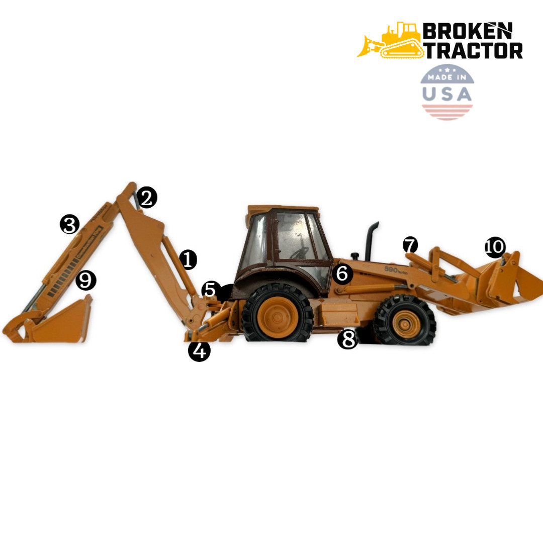 590 Turbo, 590 Super L, 590 Super M - Seal Kits