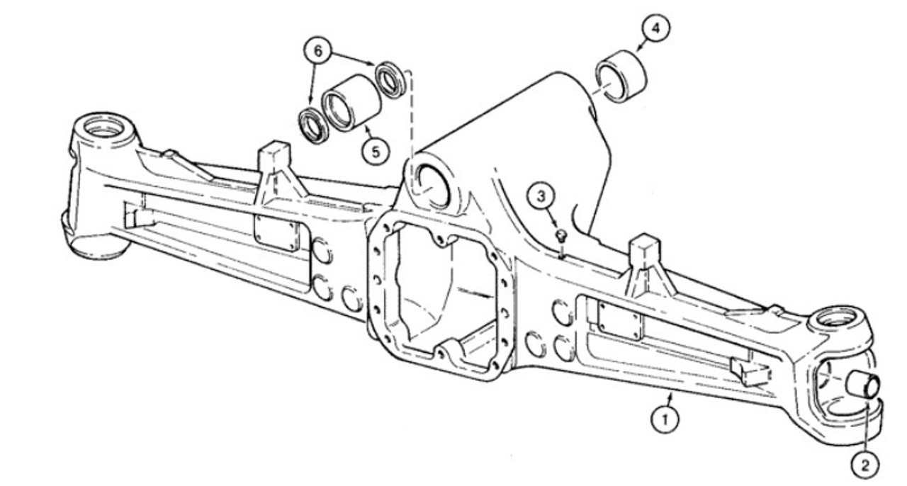 Front Axle Housing 