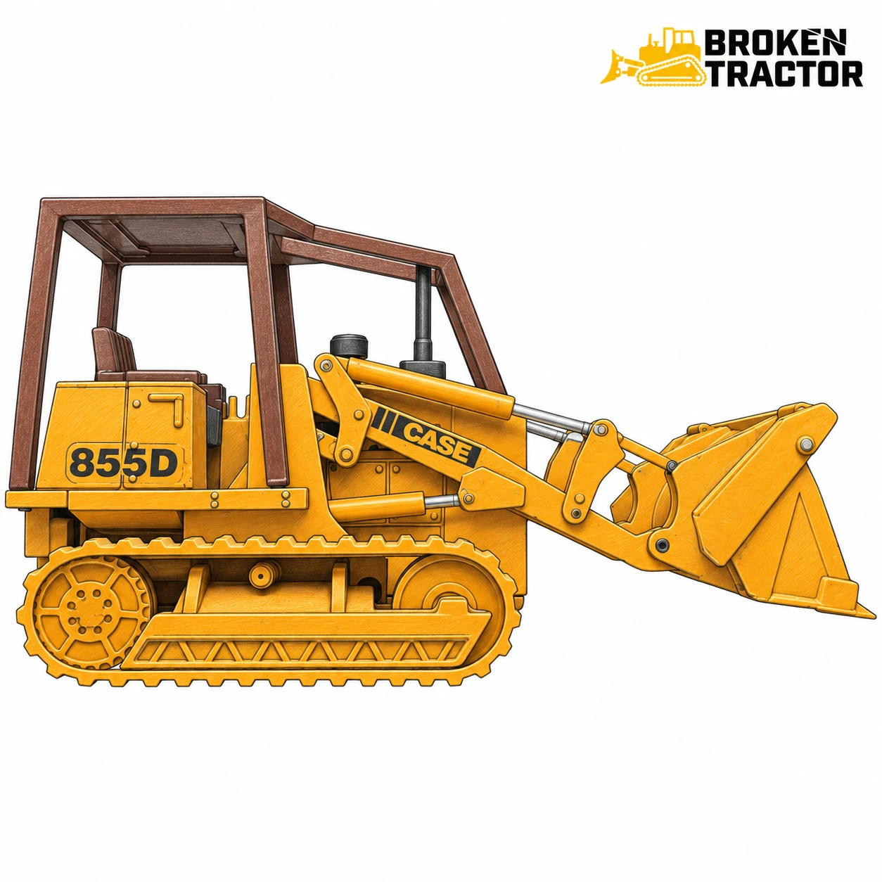 Case Crawler Loader Bucket Pins & Bushings