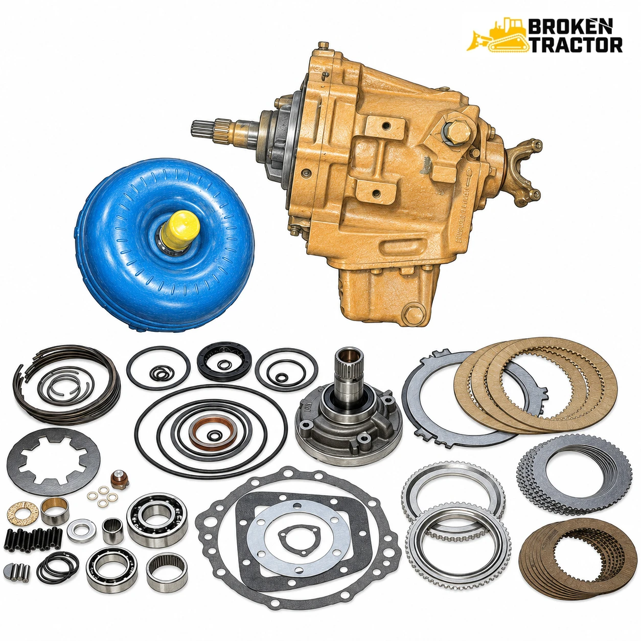 Case 580C - 580K Power Shuttle Parts