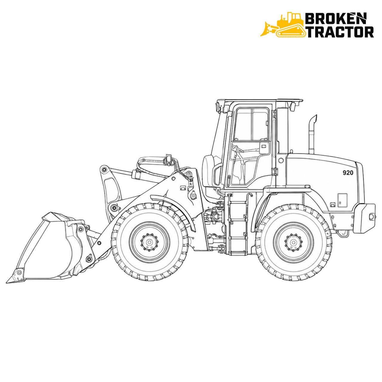 Cat 920 & 930 Series Wheel Loader Cylinders