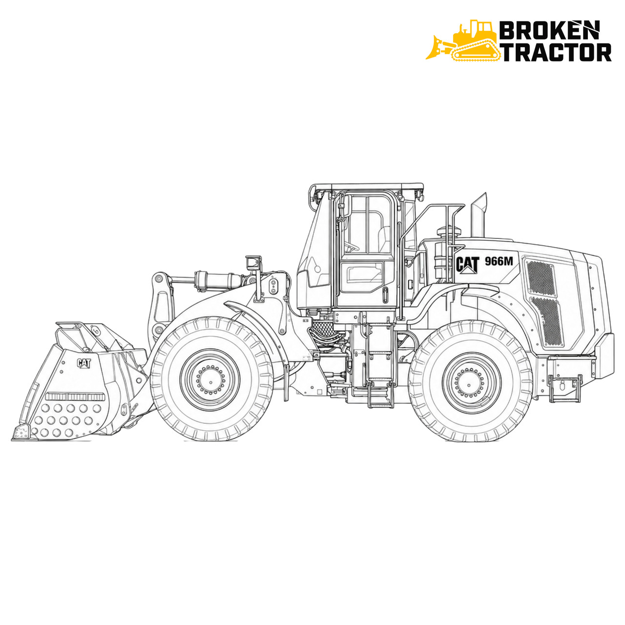 Cat 966 & 972 Series Wheel Loader Cylinders