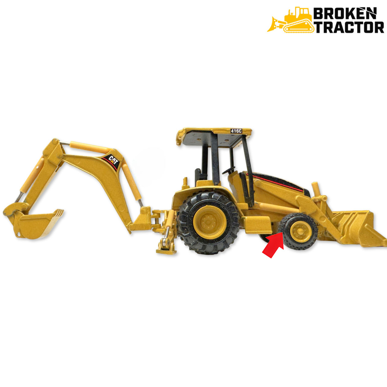 Cat Backhoe Steering Cylinders