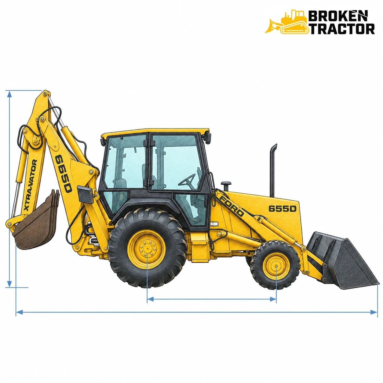 Ford New Holland Backhoe Specs and Information