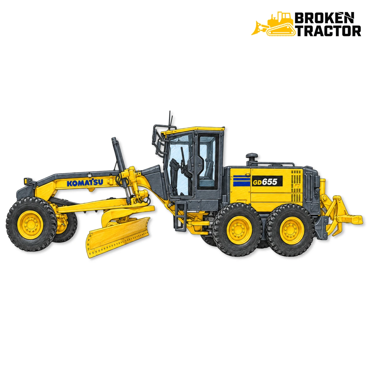 Komatsu Grader Parts