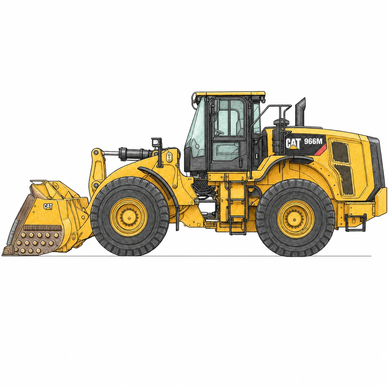Cat 966 & 972 Series Wheel Loader Cylinders