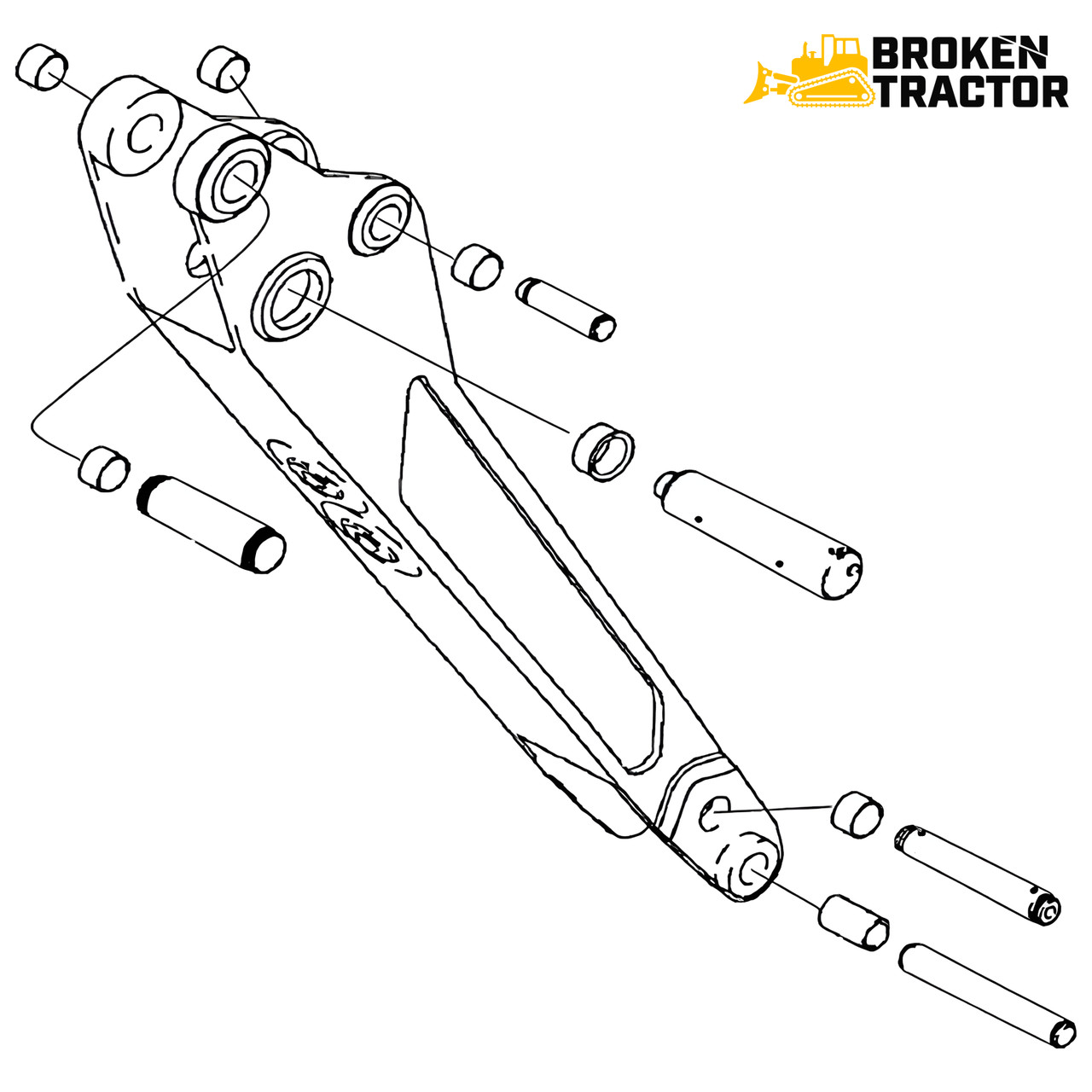 Standard Dipper Arm Parts