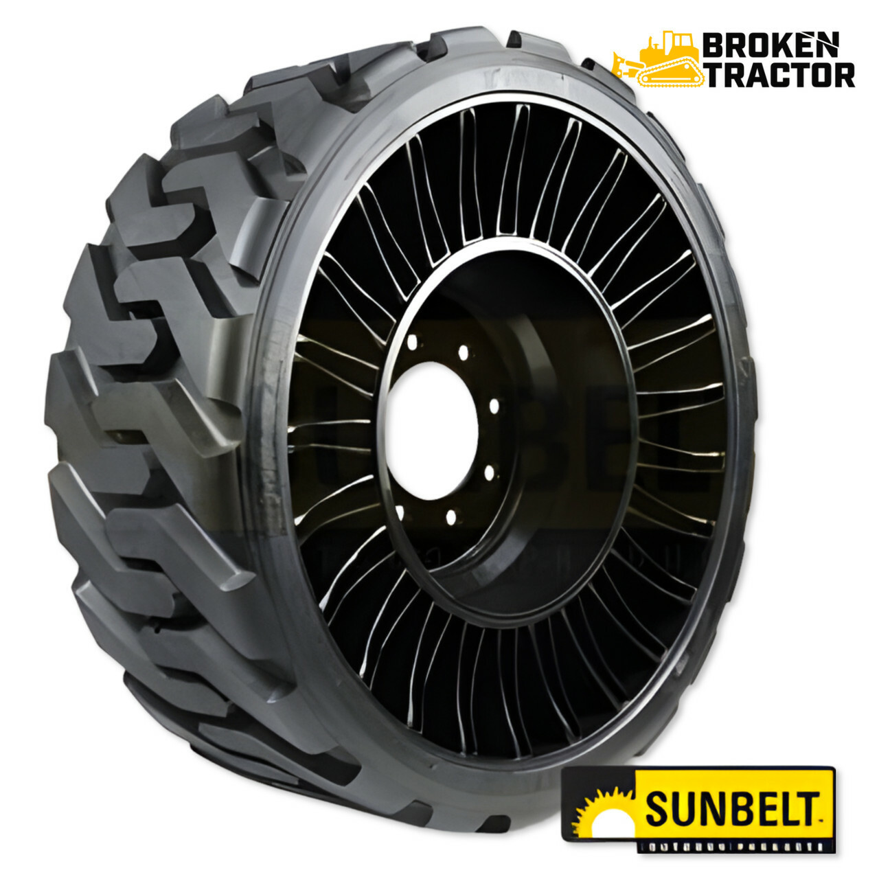 Case Skid Steer Wheel Rim and Tire