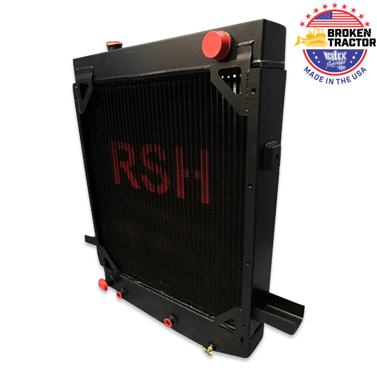 Forwheeler Radiator Komatsu Radiator for WA480-1, WA150-1 Loaders | Broken Tract
