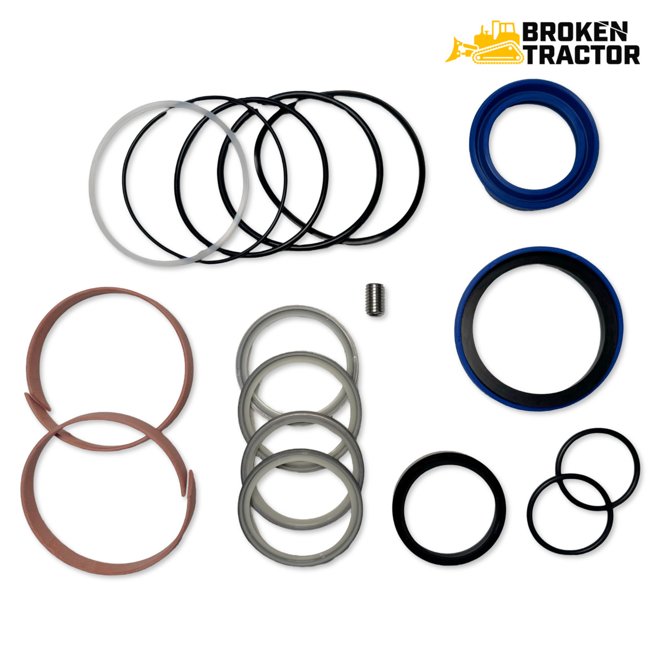 1542923C2 Bucket Cylinder Seal Kit Fits Case Backhoe 580SK 580SL 580SM 590 590SL