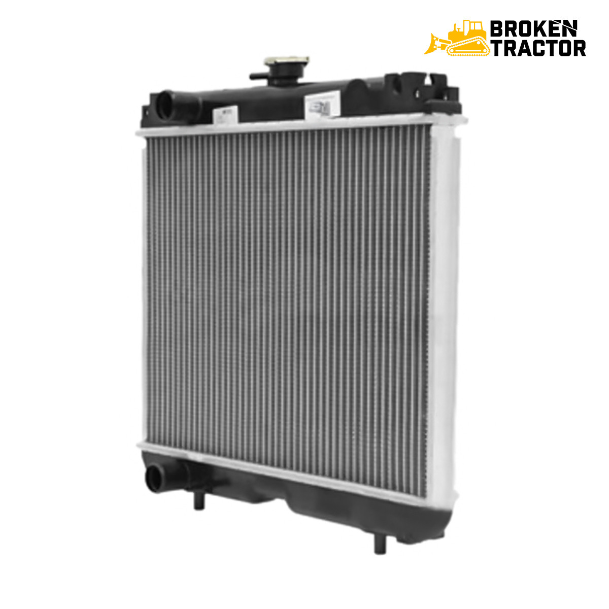 Compact Tractor Radiator Radiator for Kubota Compact Tractors | 6C230-58520 | Broken