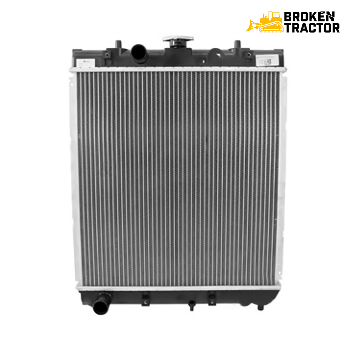 Compact Tractor Radiator Radiator for Kubota Compact Tractors | TC230-99600 | Broken