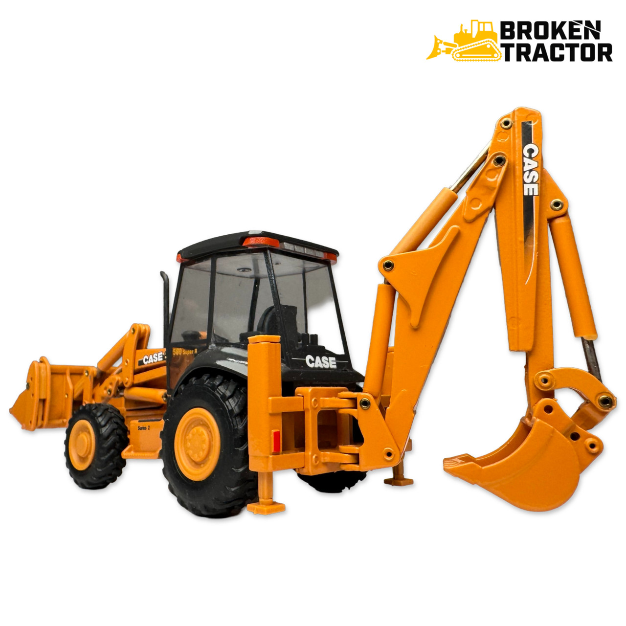 Case 580 Super R Series 2 Backhoe Loader (European Model)