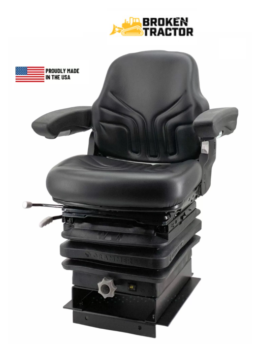 Backhoe Seat Fits John Deere 7 8 8A 8B 10 10A 47 49 447 448 and More