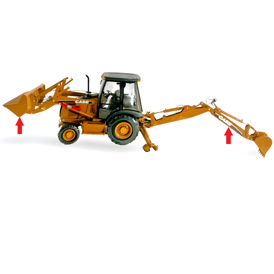 Case Hydraulic Cylinder Kit Fits Backhoes, Loaders, Dozers Made in USA