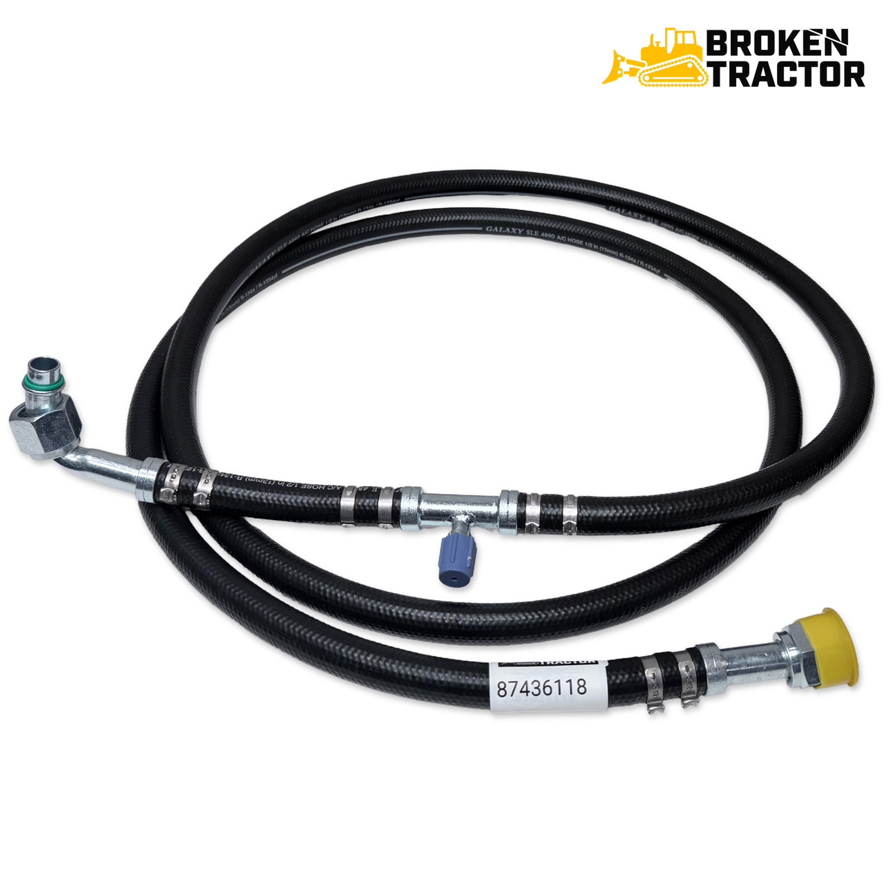 A/C Suction Hose – Compressor End | Broken Tractor | 8743611
