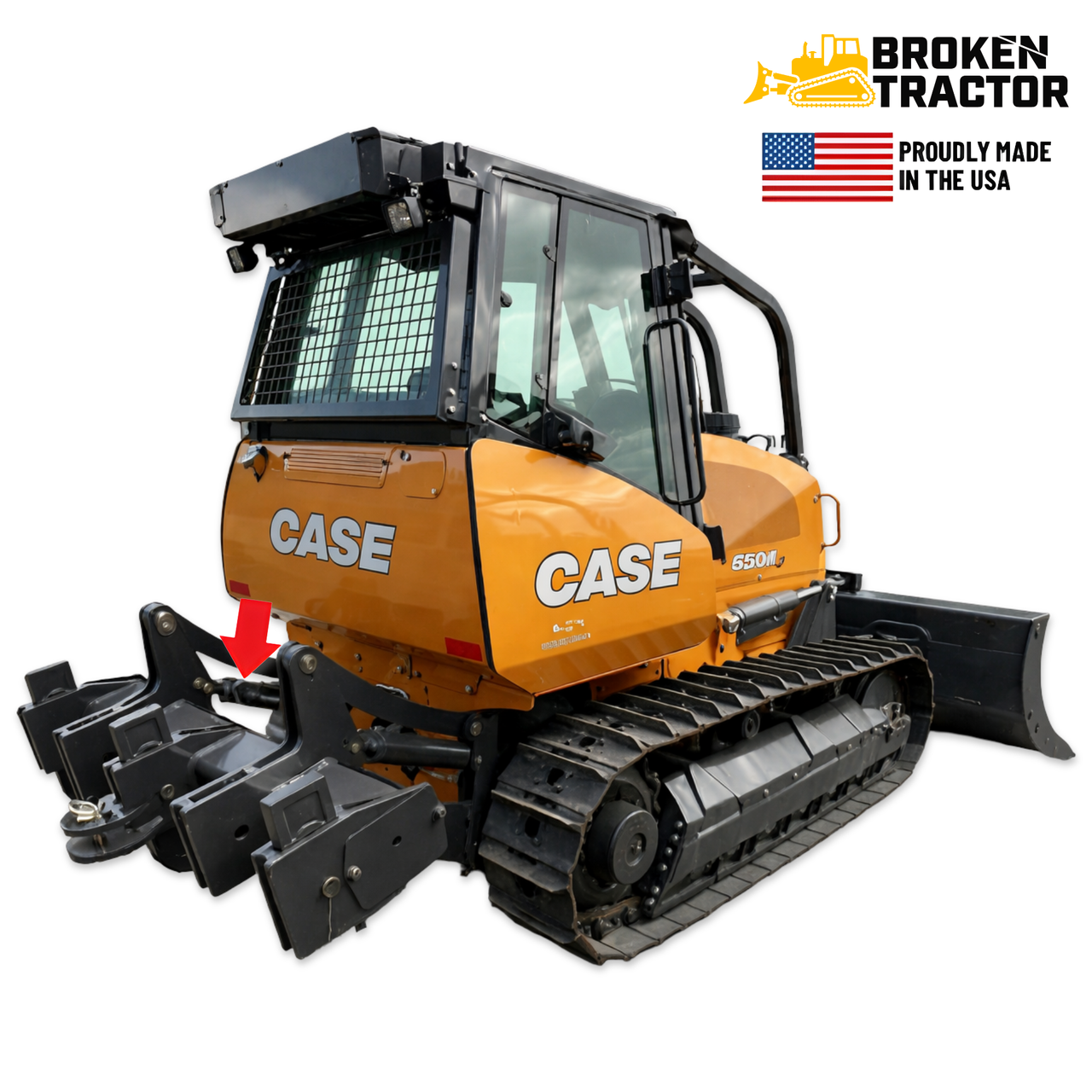 Left Hand Ripper Hydraulic Cylinder | Broken Tractor | 84567